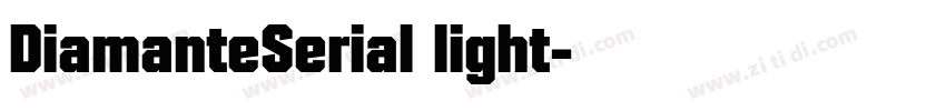 DiamanteSerial light字体转换 DiamanteSerial light字体转换